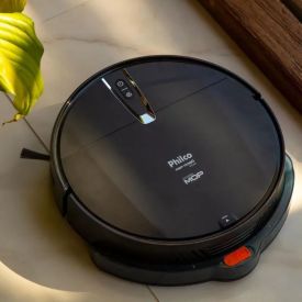Aspirador de Pó Robô Philco Limpeza Inteligente Pas26p - Bivolt