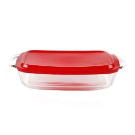 Assadeira Retangular Com Tampa Seletta Marinex - 3,5 Litros