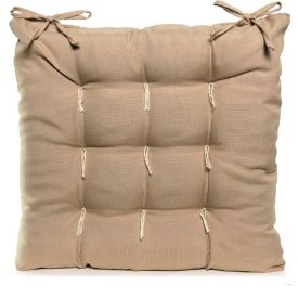 Assento Futton 40X40 cm Liso Oxford Havan Casa - Bege