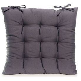 Assento Futton 40X40 cm Liso Oxford Havan Casa - Cinza