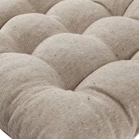 Assento Futton 40X40cm Havan Casa - Taupe