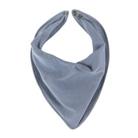 Babador Liso Kit com 2 Peças - Azul e Azul Marinho