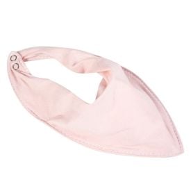 Babador Liso Kit com 2 Peças - Veludo Rosa