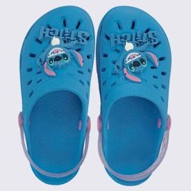 Babuche Infantil Disney Urban Azul/Vidro