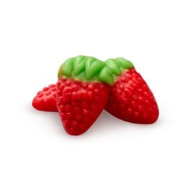 Bala de Gelatina Morango Silvestre Fini - 80g