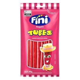 Bala Tubes Maçã do Amor Fini - 80g