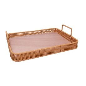 Bandeja Retangular Com Alça Kali 30Cm -  Lyor
