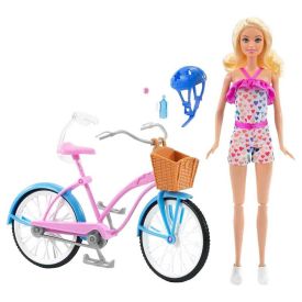 Boneca Barbie Passeio De Bicicleta Mattel - HBY28