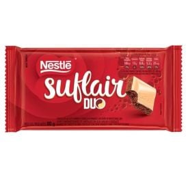 Barra de Chocolate Ao Leite Suflair Duo Nestlé - 80g