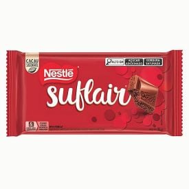 Barra de Chocolate Ao Leite Suflair Nestlé - 80g