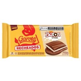 Barra de Chocolate Recheado Baton Creme Garoto - 90g
