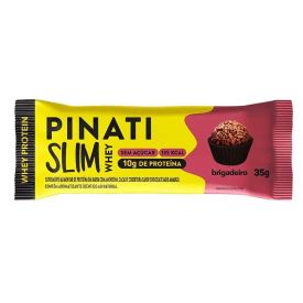Barra de Proteína Slim Whey Brigadeiro Pinati 35G