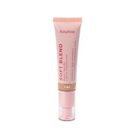 Base Líquida Soft Blend Ruby Rose 30G - Bege Médio F40