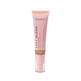 Base Líquida Soft Blend Ruby Rose 30G - Bege Escuro F60