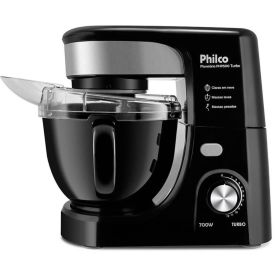 Batedeira Planetária Philco 700W Preta PHP500I