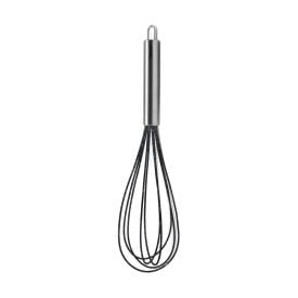 Batedor de Claras com Cabo Inox Brinox 30Cm - Duo Preto