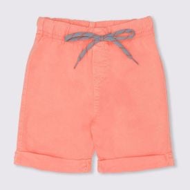 Bermuda 1 a 3 anos Menino Sarja Jogger Yoyo Kids Laranja