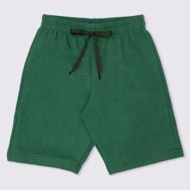 Bermuda 1 a 3 anos Moletinho Básico Yoyo Kids Verde Militar