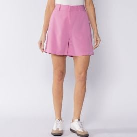 Bermuda Feminina Alfaiataria Patricia Foster Rosa