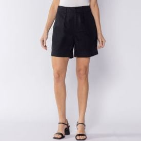 Bermuda Feminina De Alfaiataria Patricia Foster Preto