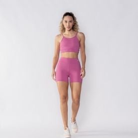 Bermuda Fitness Feminina De Poliamida Scream