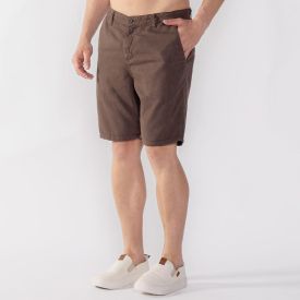 Bermuda Masculina Alfaiataria Sarja Marc Alain