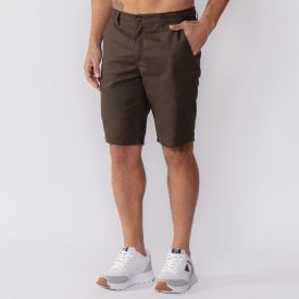 Bermuda Masculina De Sarja Com Elástico Marc Alain