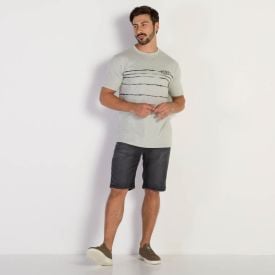 Bermuda Masculina Jeans Nicoboco