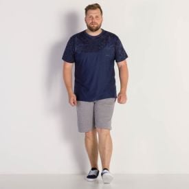 Bermuda Masculina Moletinho Nicoboco Plus Mescla