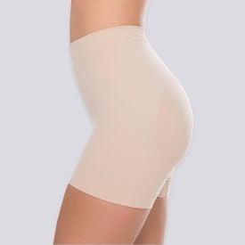 Bermuda Modeladora Cintura Alta DelRio Areia
