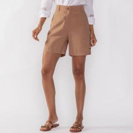 Bermuda Feminina De Alfaiataria Patricia Foster