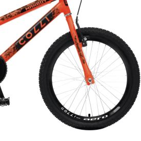 Bicicleta Aro 20 Colli Max Boy Laranja Neon