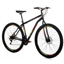 Bicicleta Aro 29 Cazelle Roma 21M Freio a Disco Colli - Preta
