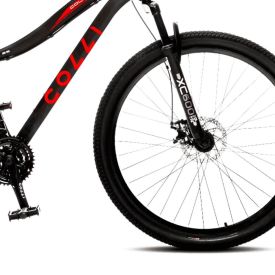 Bicicleta Aro 29 Colli Saphira Câmbio Traseiro Shimano Preto