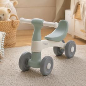 Bicicleta de Equil&iacute;brio Andador Infantil Sem Pedal Havan Baby - Verde