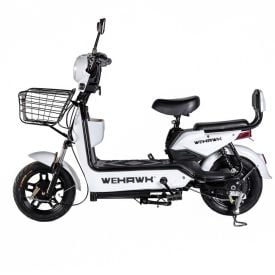 Bicicleta Elétrica Wehawk Basket Wx-03 500W com Bateria 48V Branca - 189963