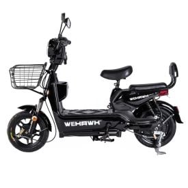 Bicicleta Elétrica Wehawk Basket Wx-03 500W com Bateria 48V Preta - 189964