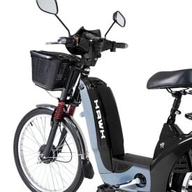 Bicicleta Elétrica Wehawk Wx-01 Eb500w com Bateria 48V Preta - 222036