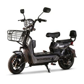 Bicicleta Elétrica Wehawk Wx-03 Basket 800W Bateria Lítio 48V - Cinza