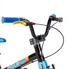 Bicicleta Infantil Aro 16 Tech Boys Nathor - Preto
