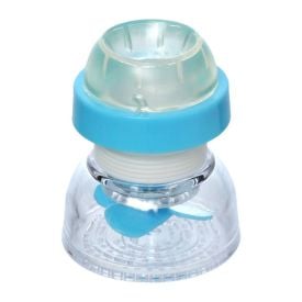 Bico Arejador Para Torneira Universal Antirrespingo 360° Azul Western