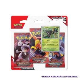 Blister Triplo Pokémon Rivais Predestinados Copag - 35559
