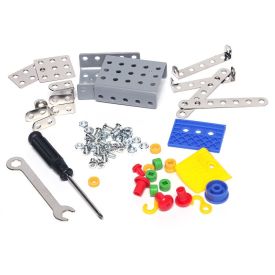 Blocos de Montar de Metal Trem Havan Toys - HBR0805