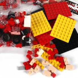 Blocos de Montar 6 em 1 &Ocirc;nibus 1000 Pe&ccedil;as Havan Toys - HBR0984