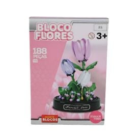 Blocos De Montar Tulipa Havan Toys - HBR0916