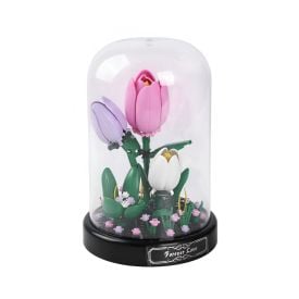 Blocos De Montar Flores Tulipa Havan Toys - HBR0916