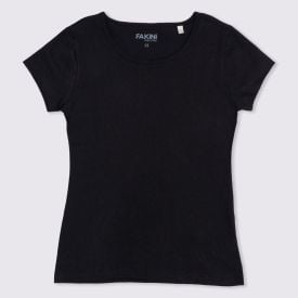 Blusa 12 a 16 anos Básica Fakini Preto