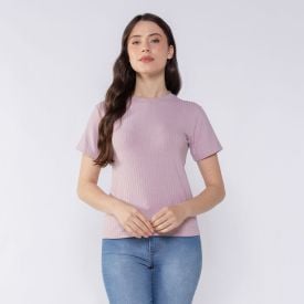Blusa Feminina Canelada Patricia Foster
