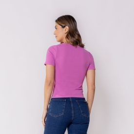 Blusa Feminina Canelada Sem Costura Patricia Foster