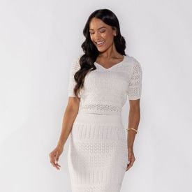 Blusa Feminina De Tricot Patricia Foster